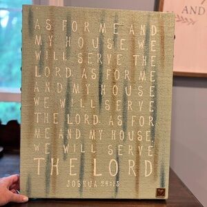 JOSHUA 24:15 WALL ART